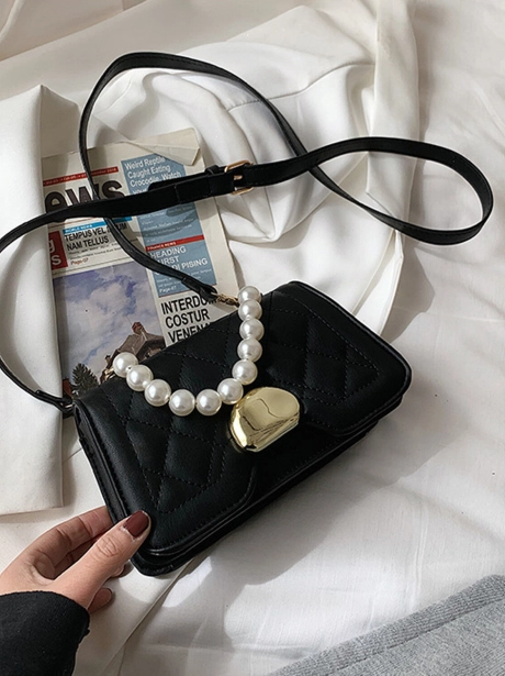 Sling Bag Tas Selempang Elegant Mutiara MV303123  4 bq3123_black_idr_12o_ooo_bahan_pu_ukuran_t12xp20xl7cm_berat_0_4kg_include_tali_panjang