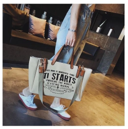 Tote Bag Tote Bag Classic Stylish mv601485  elj 5010 detail canvas 40x16x27 cm 0 55 kg mendapatkan tali panjang idr 118 000 3