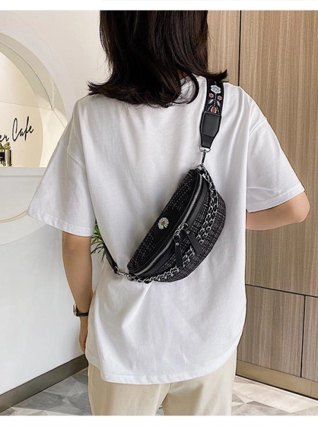 Sling Bag Waist Bag Daisy Kekinian MV805082  7 elj_5082_detail_pu_leather_24x7x13_cm_0_4_kg_tali_panjang_idr_104_000_5