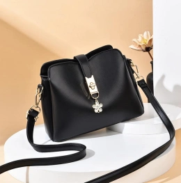 Sling Bag Tas Selempang Bucket Elegant MV805636  elj 5636 black pu leather 23x6x18cm 0 55kg mendapatkan tali panjang idr 114 000