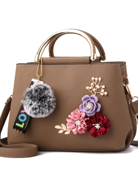 Hand Bag Tas Hand Bag Fashion Flower MV80248  4 gt1501_khaki_idr_110_000_bahan_pu_ukuran_p24xl12xt18cm_berat_430gram