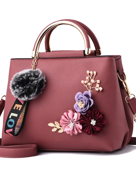 Hand Bag Tas Hand Bag Fashion Flower MV80248  5 gt1501_pink_idr_110_000_bahan_pu_ukuran_p24xl12xt18cm_berat_430gram