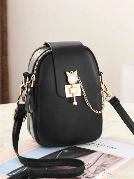 Sling Bag Tas Sling Phone Stylish Elegant MV111626  2 gt1626_black_idr_98_000_bahan_pu_ukuran_p13xl7xt18_5cm_berat_250gram