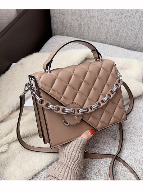 Sling Bag Tas Selempang Handle Stylish MV601446  4 lt1446_idr_110_000_bahan_pu_ukuran_p22xl6xt17cm_berat_0_5kg_ada_talpantalirantai_khaki