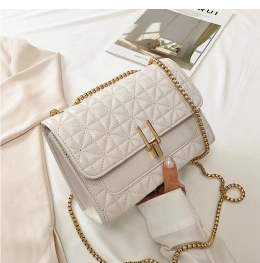 Sling Bag Tas Selempang Stylish Remaja MV601520  lt1520 idr 110 000 bahan pu ukuran p22xl9xt17cm berat 0 5kg talirantai white