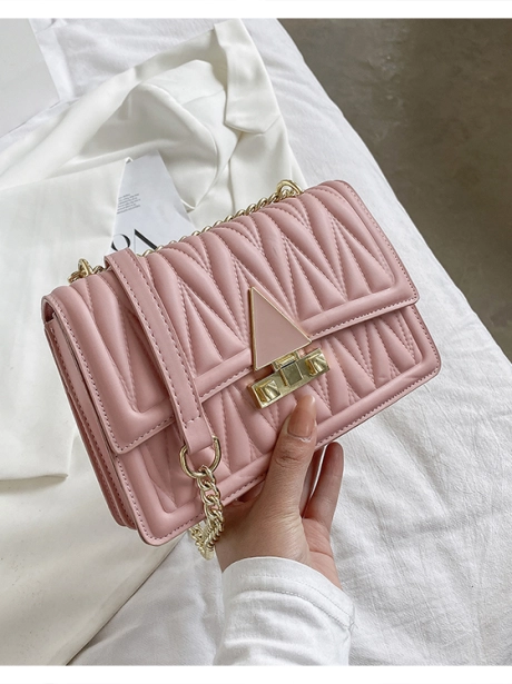 Sling Bag Tas Selempang Modis Stylish MV601623  1 lt1623_idr_105_000_bahan_pu_ukuran_p22xl8xt16cm_berat_0_5kg_ada_talpan_pink