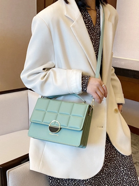 Sling Bag Tas Selempang Modis Elegant MV601669  5 lt1669_idr_100_000_bahan_pu_ukuran_p23xl6xt17cm_berat_0_5kg_ada_talpan_green