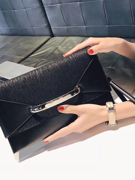 Dompet dan Aksesoris Clutch Pesta Modis mv702332  3 sale_elj_099_black_pu_leather_28x3x16_5cm_0_52kg_mendapatkan_tali_panjang_dan_tali_pendek_idr_82_000