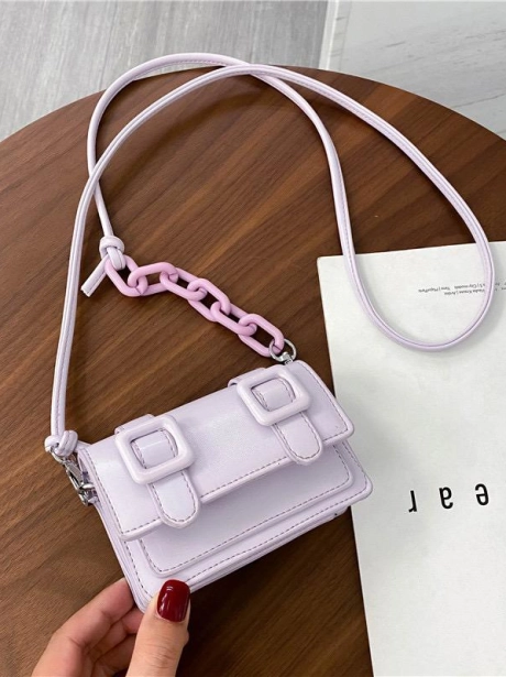 Sling Bag Tas Selempang Mini Elegant MV707574  2 sale_elj_5309_purple_pu_leather_12x4x8_cm_0_25_kg_mendapatkan_tali_panjang_idr_45_000