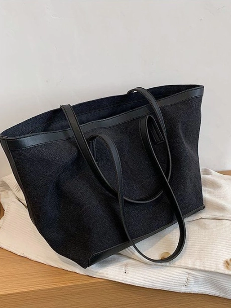 Totte Bag TOTE BAG Remaja Fashion MV805865  3 ~item/2021/10/21/elj_5865_black_pu_leather_29x18x29cm_0_5kg_tali_panjang_idr_113_000