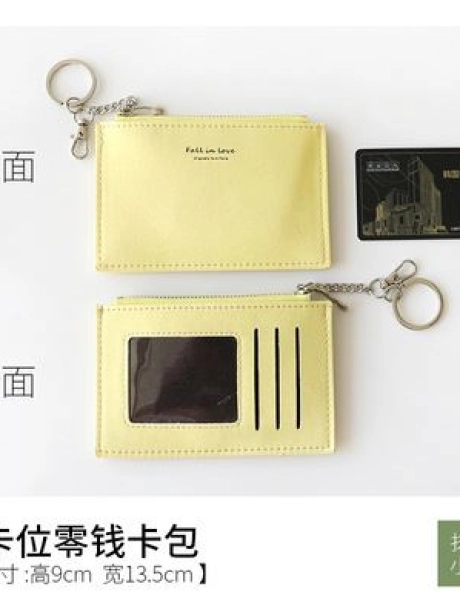 Wallets and Accessories Dompet Kartu Cantik Elegant MV702141  6 ~item/2021/11/24/jtf2141_idr_55_000_material_pu_size_l13_5x9cm_weight_100gr_color_yellow
