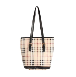 Totte Bag Tote Bag Tartan Elegant Kekinian MV805917  ~item/2021/11/9/elj 5917 black pu leather 26x15x28cm 0 65kg tote bag idr 103 000