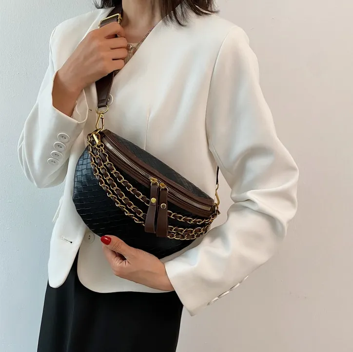 Waist bag kulit new arrivals branded