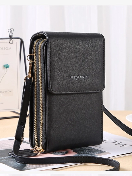 Sling Bag Tas SLING PHONE Fashion Cantik Elegant MV137576  8 ~item/2021/12/18/cr7576black_idr_91_000_material_pu_10_5x4_5x18cm_0_3kg