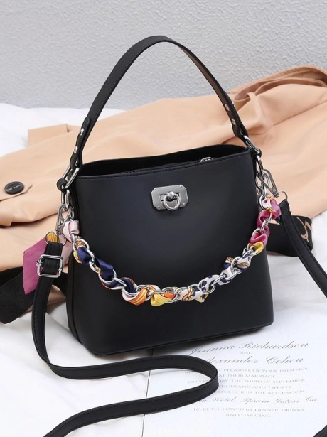 Sling Bag Tas Selempang Bucket Stylish Elegant MV7049880  4 ~item/2022/1/5/jt49880_idr_165_000_material_pu_size_l21xh19xw11cm_weight_600gr_color_black