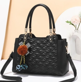 Hand Bag Hand Bag Modis Elegant Cantik MV805740  ~item/2022/1/8/elj 5740 black pu leather 28x12x21 cm 0 7 kg mendapatkan tali panjang dan gantungan idr 132 000