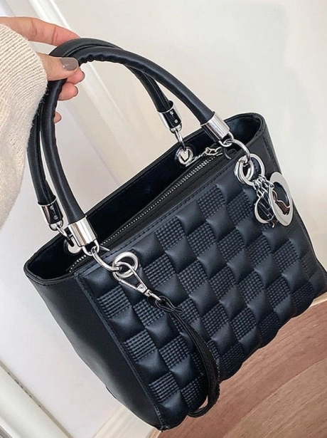 Hand Bag Hand Bag Classic Fashion Kekinian MV805386  2 ~item/2022/2/8/sale_elj_5386_black_pu_leather_20x6x18cm_0_45g_mendapatkan_tali_panjang_idr_90_000