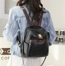 Backpack Ransel Backpack Fashion Elegant MV806647  ~item/2022/9/17/elj 6647 detail pu leather 25x13x31cm ransel 0 6kg idr 95 000 6