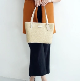 Totte Bag vedlyn lily tas wanita terbaru model tote bag ~item/2023/2/4/lily beige 1