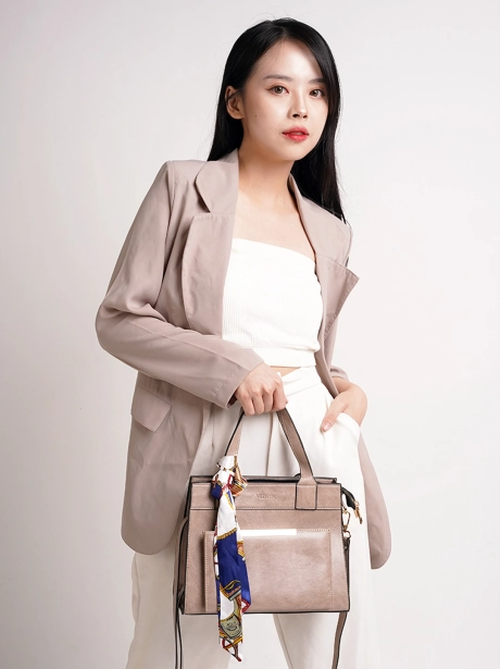 Hand Bag Vedlyn Carol tas wanita terbaru model top handle bag 5 ~item/2023/6/9/carol_khaki_1